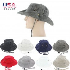 Boonie Bucket Hat Cap 100% Cotton Fishing Hunting Safari Summer Military Hombre Sun  eb-14563402
